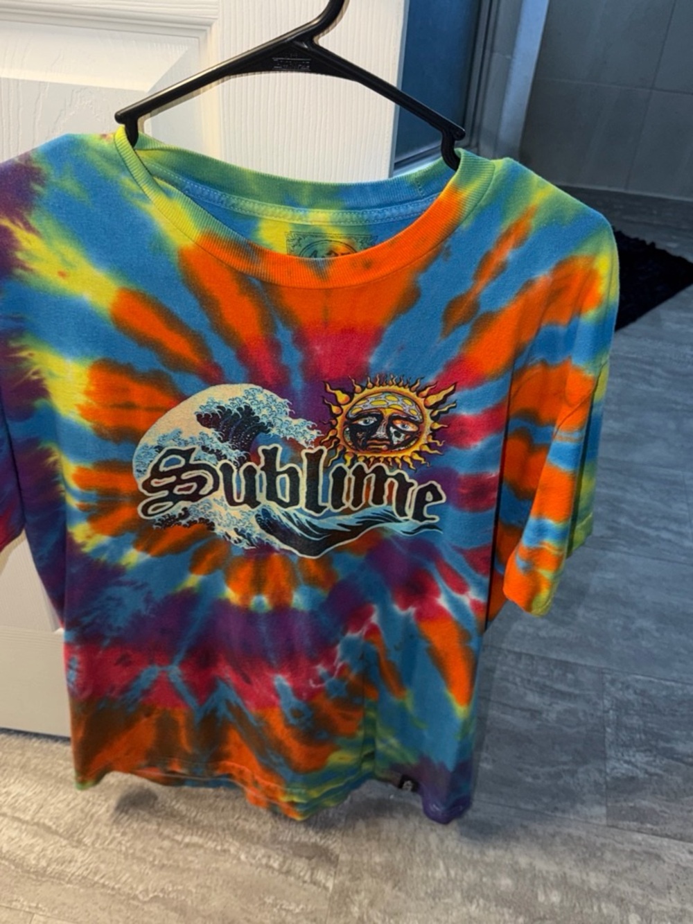 Sublime Tie-Dye Short Sleeve Kids Tee - Multicolor